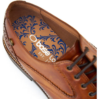 Base London York Mens Brogue Shoes