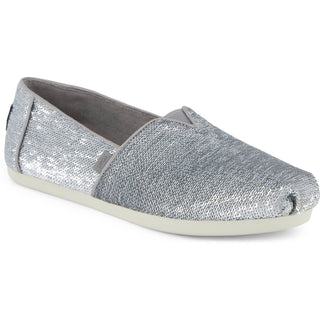 TOMS Alpargata Sequins Womens Slip On Shoes