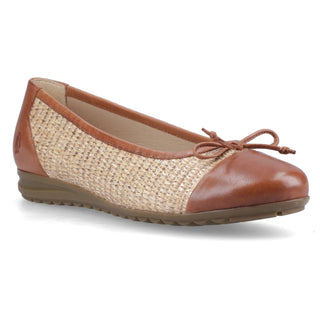 Hush Puppies Laurie Womens Toe Cap Ballerina Shoes