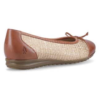 Hush Puppies Laurie Womens Toe Cap Ballerina Shoes