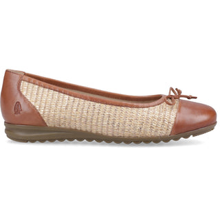 Hush Puppies Laurie Womens Toe Cap Ballerina Shoes