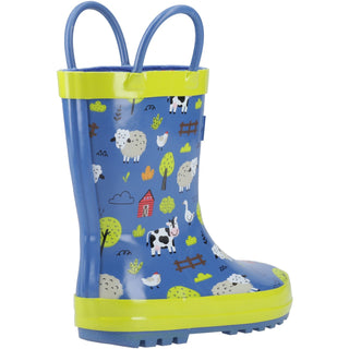 Cotswold Puddle Kids Waterproof Wellington Boots