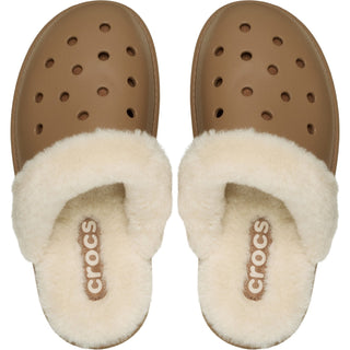 Crocs Classic Fuzz Scuff Unisex Slippers