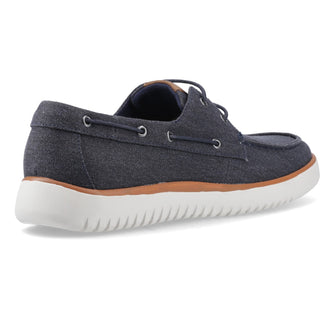 Hush Puppies Daniel Mens Canvas Boat Shoes