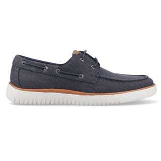 Hush Puppies Daniel Mens Canvas Boat Shoes