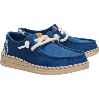 HEYDUDE Wendy Espadrille Hibiscus Womens Casual Shoes