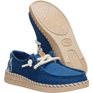 HEYDUDE Wendy Espadrille Hibiscus Womens Casual Shoes
