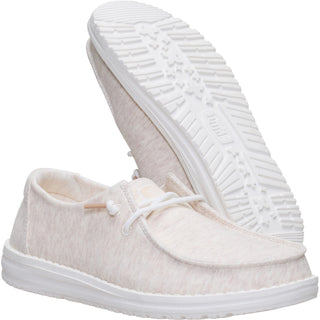 HEYDUDE Wendy Stretch Jersey Womens Slip On Shoes
