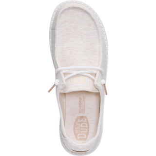 HEYDUDE Wendy Stretch Jersey Womens Slip On Shoes