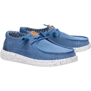 HEYDUDE Wendy Chambray Grid Womens Shoes
