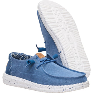 HEYDUDE Wendy Chambray Grid Womens Shoes