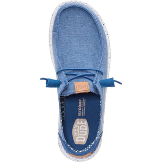 HEYDUDE Wendy Chambray Grid Womens Shoes