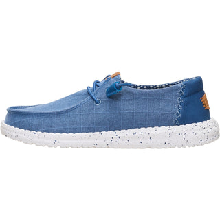 HEYDUDE Wendy Chambray Grid Womens Shoes