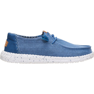 HEYDUDE Wendy Chambray Grid Womens Shoes