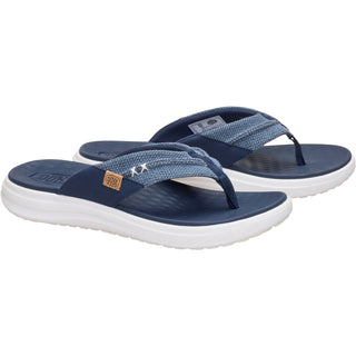 HEYDUDE Finn Flip Braided Mens Flip Flops