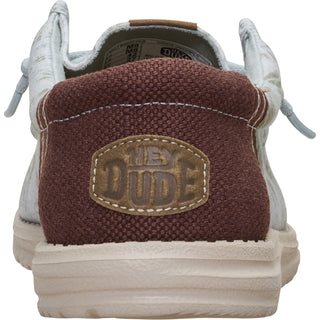HEYDUDE Wally Washed Palm Mens Shoes