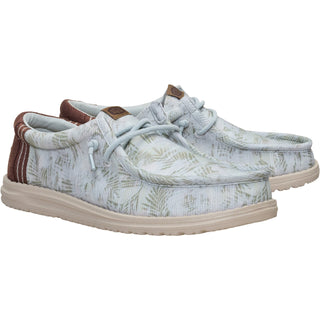 HEYDUDE Wally Washed Palm Mens Shoes