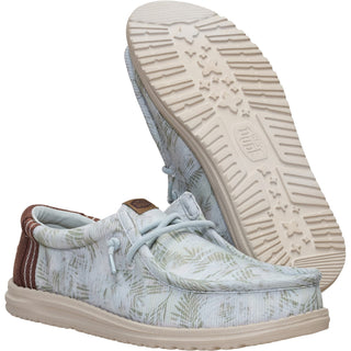 HEYDUDE Wally Washed Palm Mens Shoes