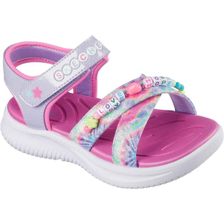 Skechers Jumpsters Tie Dye BFFs Girls Sandals
