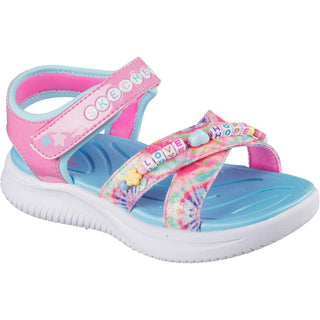 Skechers Jumpsters Tie Dye BFFs Girls Sandals