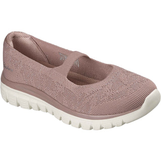 Skechers Graceful Slip On Womens Trainers