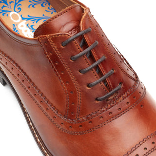 Base London Ascot Mens Brogue Oxford Shoes