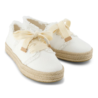 TOMS Carolina Lace Up Espadrille Womens Shoes