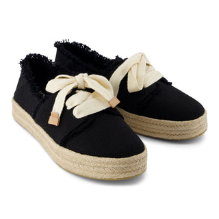 TOMS Carolina Lace Up Espadrille Womens Shoes
