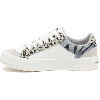 Rocket Dog Cheery Blocked Animal Womens Canvas Trainer Shoes