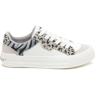Rocket Dog Cheery Blocked Animal Womens Canvas Trainer Shoes