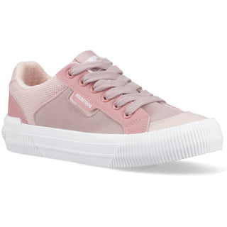 Rocket Dog Cheery Blocked Fabric Womens Canvas Trainer Shoes