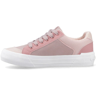 Rocket Dog Cheery Blocked Fabric Womens Canvas Trainer Shoes
