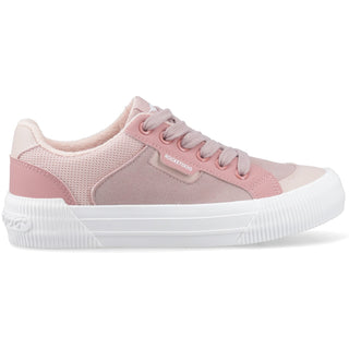 Rocket Dog Cheery Blocked Fabric Womens Canvas Trainer Shoes