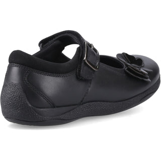 Hush Puppies Julie Ballerina Girls School Shoes