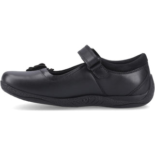 Hush Puppies Julie Ballerina Girls School Shoes