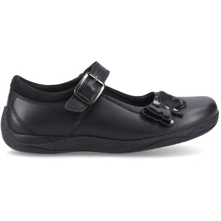 Hush Puppies Julie Ballerina Girls School Shoes