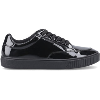 Hush Puppies Evelyn Patent Girls School Shoes