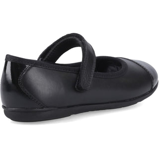 Hush Puppies Lottie Girls Ballerina School Shoes