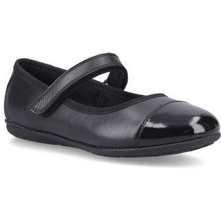 Hush Puppies Lottie Girls Ballerina School Shoes