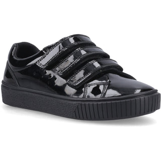 Hush Puppies Elsie Patent Girls School Shoes