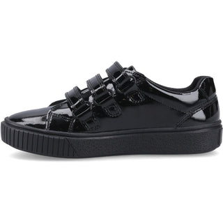 Hush Puppies Elsie Patent Girls School Shoes