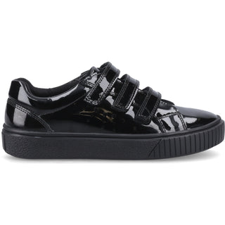 Hush Puppies Elsie Patent Girls School Shoes