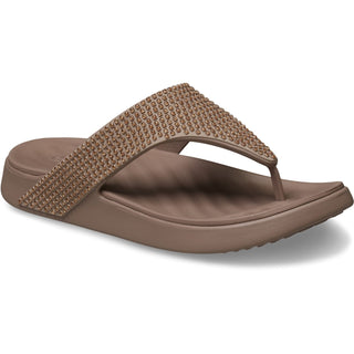 Crocs Getaway Triangle Womens Flip Flops