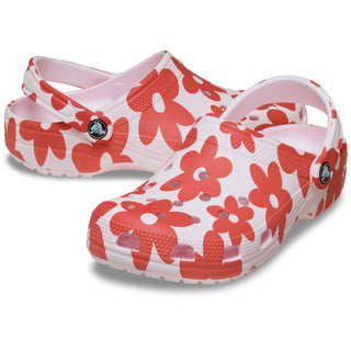Crocs Classic Pop Petals Womens Clogs