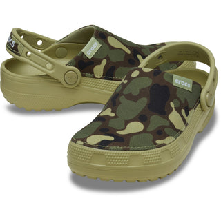 Crocs Classic Crafted Camo Mens Clogs
