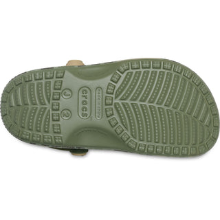 Crocs Classic Strap-Back Camo Kids Clogs