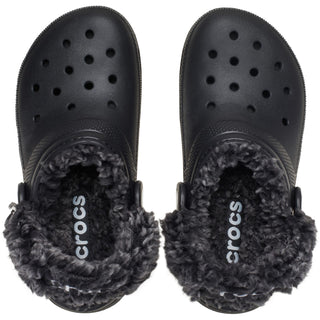 Crocs Classic Fleece Lined Kids Clogs