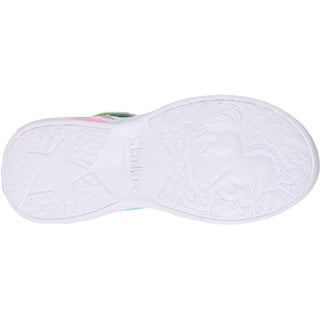 Skechers Unicorn Dreams Heart Sparkles Girls Trainers