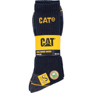 Caterpillar Crew Work Socks Pack of 3