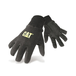 Caterpillar Jersey Dotted Mens Work Gloves